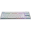 Teclado Logitech Gaming G915 Kydb Eng TKL White mecanico Lightspeed RGB 920-009660