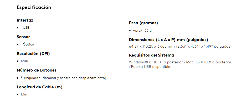 Mouse Optico Genius DX-101 USB Black Optico