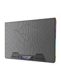 Laptop Cooler para Netbook Gamer Meetion MT-CP5050  1 Ventiladores   2 Puertos usb black