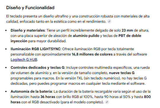 Teclado Logitech Gaming G915 X LIGHTSPEED TKL LP White Wireless RGB Mechanical 920-012732