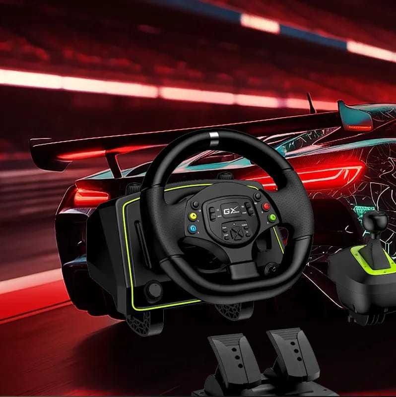 Volante Genius Gx SpeedMaster X2 Racing Wheel Para Pc PS3-4 Xbox Series