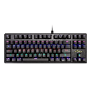 Teclado Delux Gaming KM13 UM Mecanico 80% Switch Red Rainbow Color USB