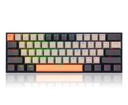 Teclado Gaming Redragon DRACONIC PRO K530-OG&GY&BK-RGB-PRO WIRELESS 60% SWITCH BROW Wired / 2.4Ghz / BT