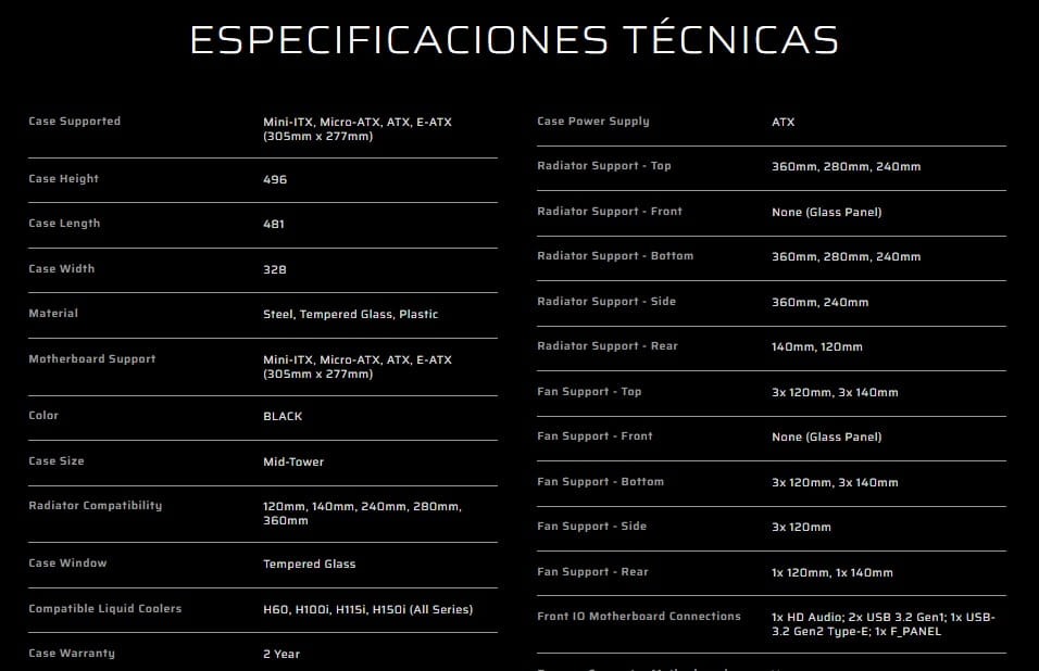 CASE CORSAIR ATX 6500X DUAL-CAMERA TEMPERED GLAS 2TYPEC 5USB3.2 AUDIO MID-TOWER BLACK