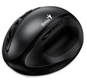 MOUSE GENIUS WIRELESS ERGO 8300 GRIS/ VERTICAL / SILENCIO / 7 BOTONES /RF 2.4GHZ / PILA AA X 1