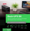 UPS APC BVX900L-LM INTERACTIVO EASY UPS 900va/480w 6 TOMAS 120V