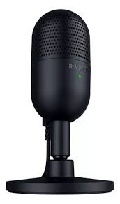 Microfono Razer Seiren V3 Mini Black Edition Certificado para Streaming Supercardioide Ultrapreciso USB PN RZ19-05050100-R3U1 Black