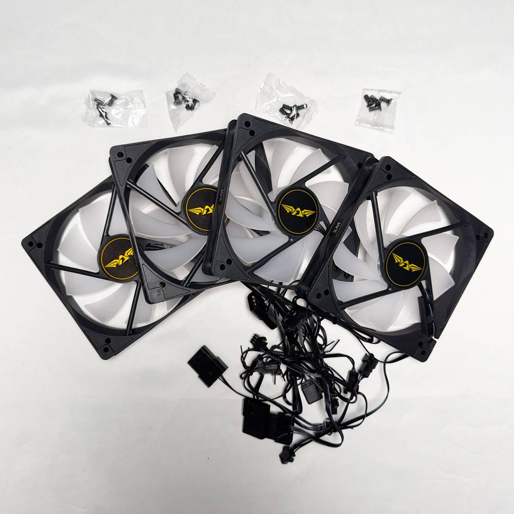 Kit Armaggeddon de 4 Ventiladores ARGB KIT5000 - Black