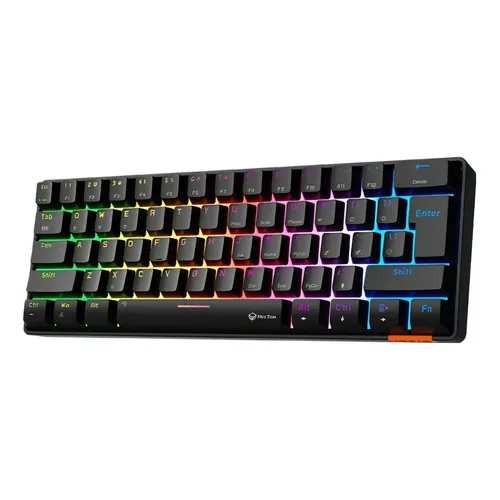 Teclado Primus Ballista 61T Gaming 60% Retroiluminado Mecanico cable USB Black switch Red ID011PGL15