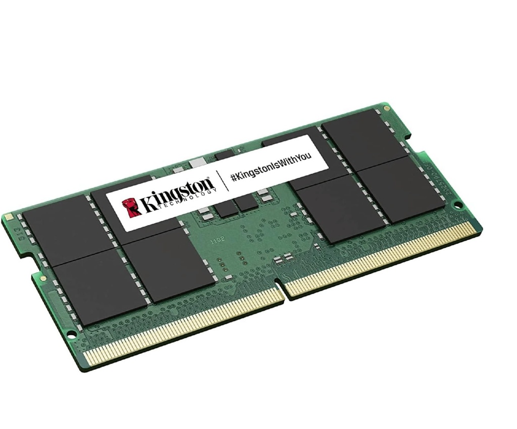 Memoria Ram Laptop Kingston 16GB 5200MT/s DDR5 Sodimm CL42 1RX8 1.1V KCP552SS8-16