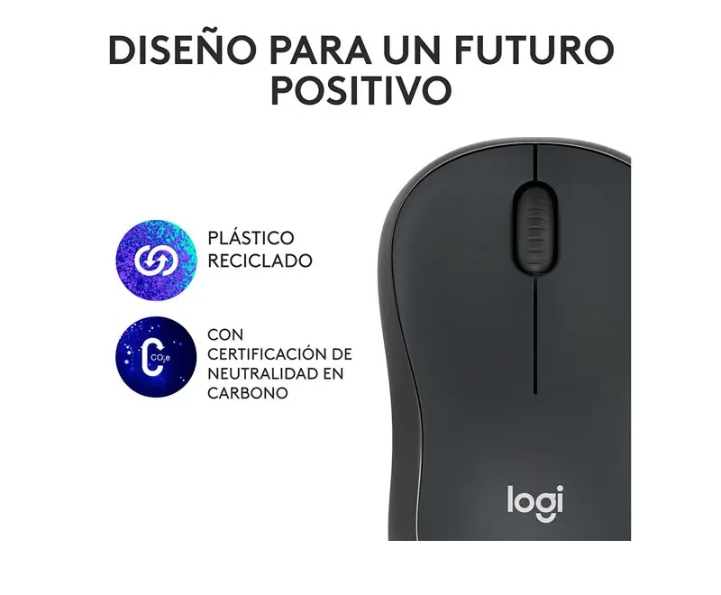 Mouse Logitech M240 Silent Bluetooth Negro  910-007113