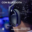 Audifono Logitech G321 Gaming LighSpeed Wireless & Bluetooth Stereo Blanco 981-001568