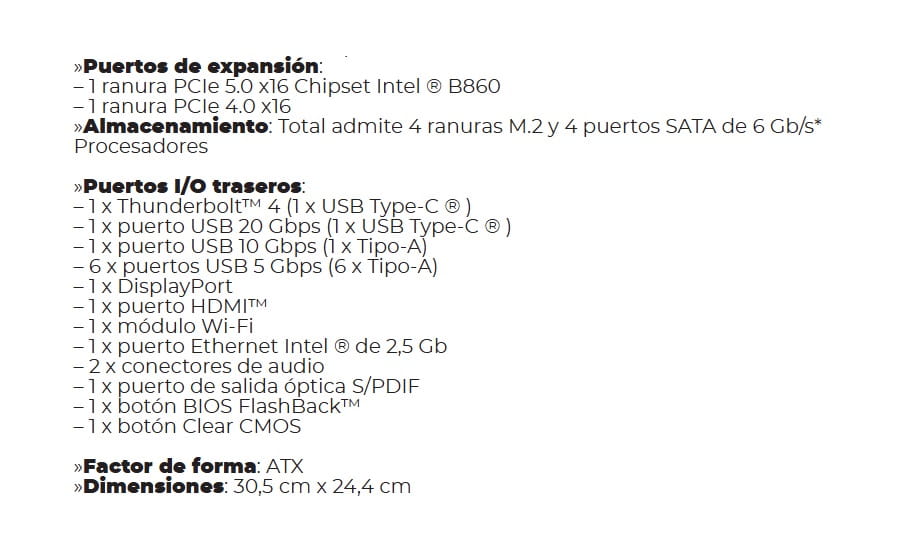Mbo Asus ROG Strix B860-F GAMING WIFI Intel Core Ultra LGA1851 DDR5-9066Mhz BT DP HDMI 4M.2 PCIe 5.0
