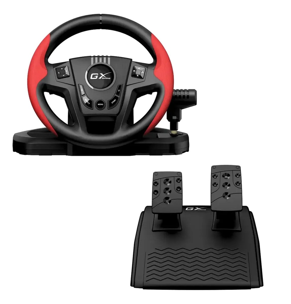Volante Genius Gx SpeedMaster 270º Racing Wheel Para Pc PS3-4