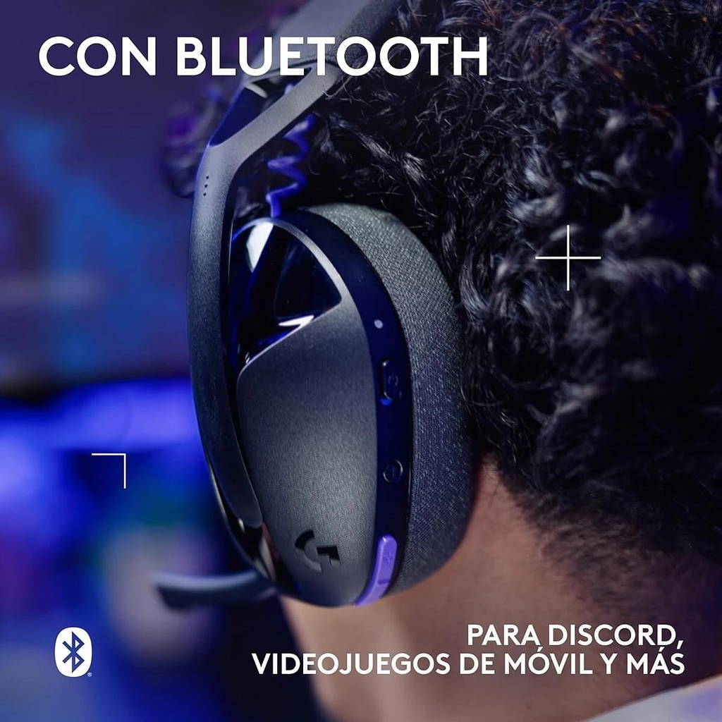 Audifono Logitech G321 Gaming LighSpeed Wireless & Bluetooth Stereo Negro 981-001562