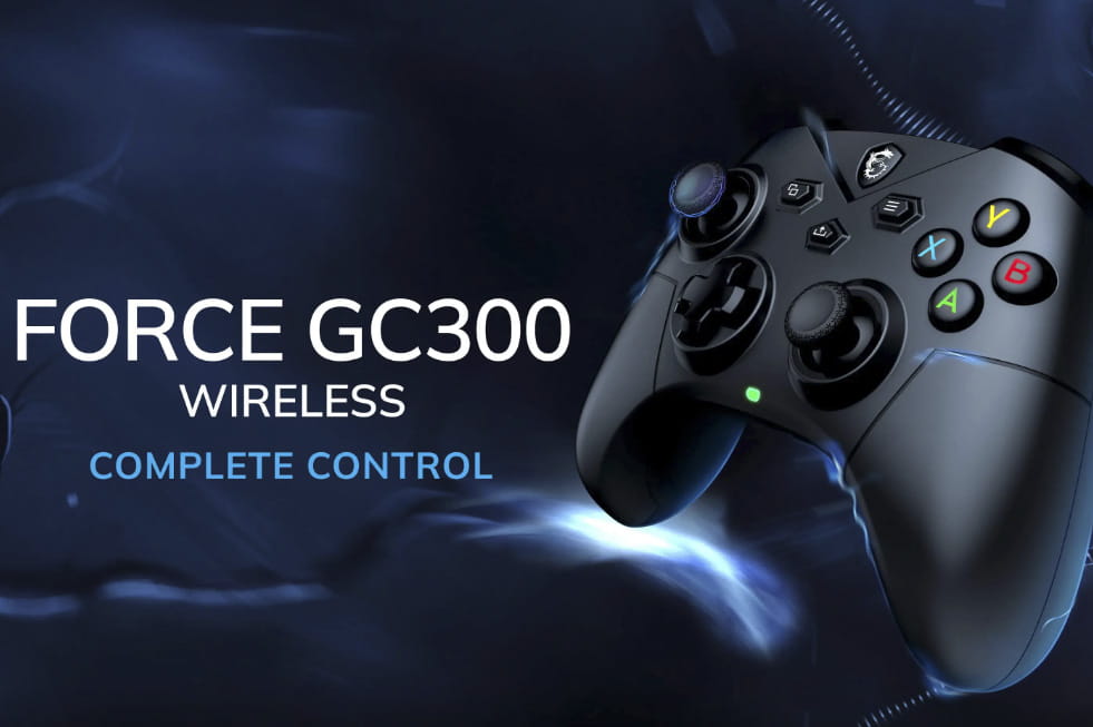 Gamepad Para PC MSI FORCE GC300 Wireless para PC Force GC300 W