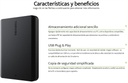 Disco Duro Externo Toshiba CANVIO BASICS 4TB USB 3.0 SC3240-A1