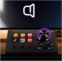 Stream Deck LCD Primus Imperium 6T con 6 Teclas Macro LCD 3 Botones y 3 Perillas PSD-60BK