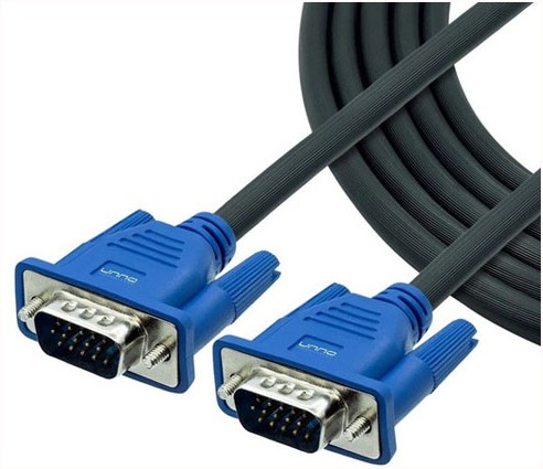 Cable de video Unno Tekno CB4016BK VGA 1.8 metros / 6 ft