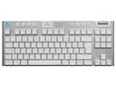 Teclado Logitech Gaming G915 Kydb Eng TKL White mecanico Lightspeed RGB 920-009660