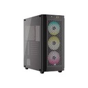 [LT4353] Case Corsair ATX 480T RGB AIRFLOW TEMPERED GLAS 1TYPE-A 2USB3.2 3VENT. RGB BLACK  CC-9011272-WW
