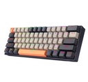 [LT4423] Teclado Gaming Redragon DRACONIC PRO K530-OG&GY&BK-RGB-PRO WIRELESS 60% SWITCH BROW Wired / 2.4Ghz / BT