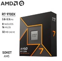 Procesador Amd Am5 Ryzen 7 9700X 3.8GHZ 8 CORE 16 HILOS DDR5-192GB L3-32MB 65W NO INCLUYE COOLER