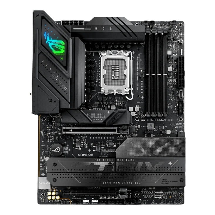 Mbo Asus ROG Strix B860-F GAMING WIFI Intel Core Ultra LGA1851 DDR5-9066Mhz BT DP HDMI 4M.2 PCIe 5.0