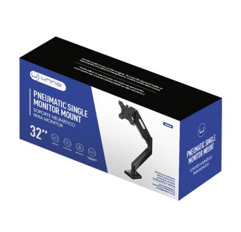 Soporte Para Monitor UnnoTekno TM8005BK Neumatico para monitores de  hasta 32"