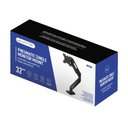 Soporte Para Monitor UnnoTekno TM8005BK Neumatico para monitores de  hasta 32"