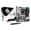 Tarjeta Madre ASROCK B760M Steel Legend 14va LGA1700 4DDR5 WIFI HDMI DP M.2 15USB PCIE5.0 mATX
