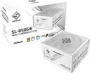 Fuente de poder Asrock Steel Legend SL-850GW 850 watts certificacion 80 plus gold modular ATX blanca