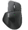 [LT5062] Mouse Logitech MX Master 4 Wireless BT LOGI BOLT USB-C Graphite No incluye cable de carga 910-007565
