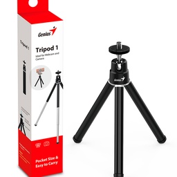 [LT0009] Tripode Genius Para Webcam 25,1Cm Negro Tripod 1
