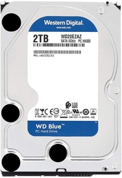 [LT1439] Disco Duro Interno 2tb WD Serie Blue ata-600mbps 5400rpm 3.5inc  WD20EZAZ