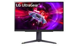 [LT4052] Monitor Lg Ultra Gear 27inch GX27GR75Q-B Qhd 165hz 2560x1440 16:9 300cd-m2 1ms Hdmi Dp Pivote Reg. Black