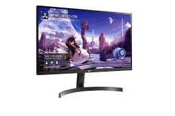 [LT4074] MONITOR LG 27INC QHD IPS 2560X1440 27QN600-B