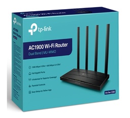 [LT4119] Router TP-LINK ARCHER C80 AC1900 4ANT 4PTOS GE WI-FI 802.11AC WAVE2 1300/600 MBPS MU-MIMO