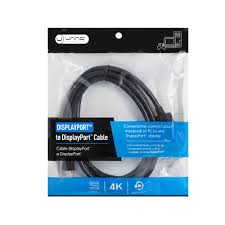 [LT4308] Cable Displayport Version 1,4 Unnotekno 4k 6FT CB4060BK