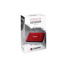 [LT4380] SSD Kingston Externo XS1000R 1Tb Rojo Usb Type C / USB 3,2 Gen 2 1050 MB/s lectura y 1000 MB/s escritura  SXS1000R/1000G