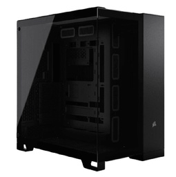 [LT4454] CASE CORSAIR ATX 6500X DUAL-CAMERA TEMPERED GLAS 2TYPEC 5USB3.2 AUDIO MID-TOWER BLACK
