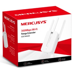 [LT4508] Wireless Repetidor 300 Mercusys MW300RE 300Mbps con 3 Antenas externas