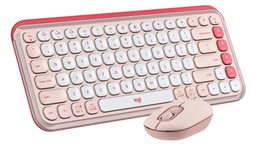 [LT4628] TECLADO + MOUSE LOGITECH POP ICON INALAMBRICO ROSE 920-013053