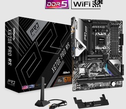 [LT4671] Tarjeta Madre Asrock X670E PRO RS AMD AM5 DDR5 4 slots HDMI 2.5 LAN WiFi + BT ATX