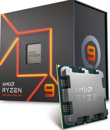 [LT4845] Procesador Amd Am5 Ryzen 9 7900 3,7GHz up to 5,4Ghz 12core 24hilos 12mb+64mb Cache 65w TSMC 5nm FinFET