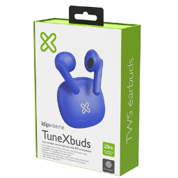 [LT4893] AUDIFONO + MICROFONO TUNEXBUDS KLIP XTREME KTE-007BL Azul