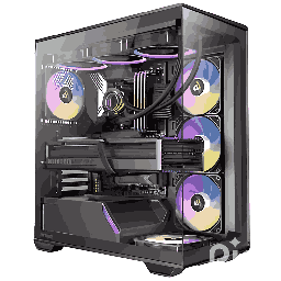 [LT5019] Case Antec Gamer C3 Mid Tower Black ARGB 3x120mm Right Side 1x120mm Rear