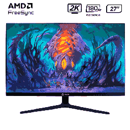 [LT5063] Monitor TEROS de 27" TE-2769G Plano 2k 2560X1440 /180HZ/1MS/IPS/Audio Out/2DP/2HDMI