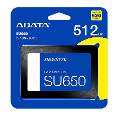 [LT5067] Disco Duro Solido Adata 512gb SU650 2,5Inch SATA III Hasta 520MB/s ASU650SS-512GT-R