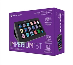 [LT5165] Stream Deck LCD Primus Imperium 15T con 15 Teclas Macro LDC PSD-90BK